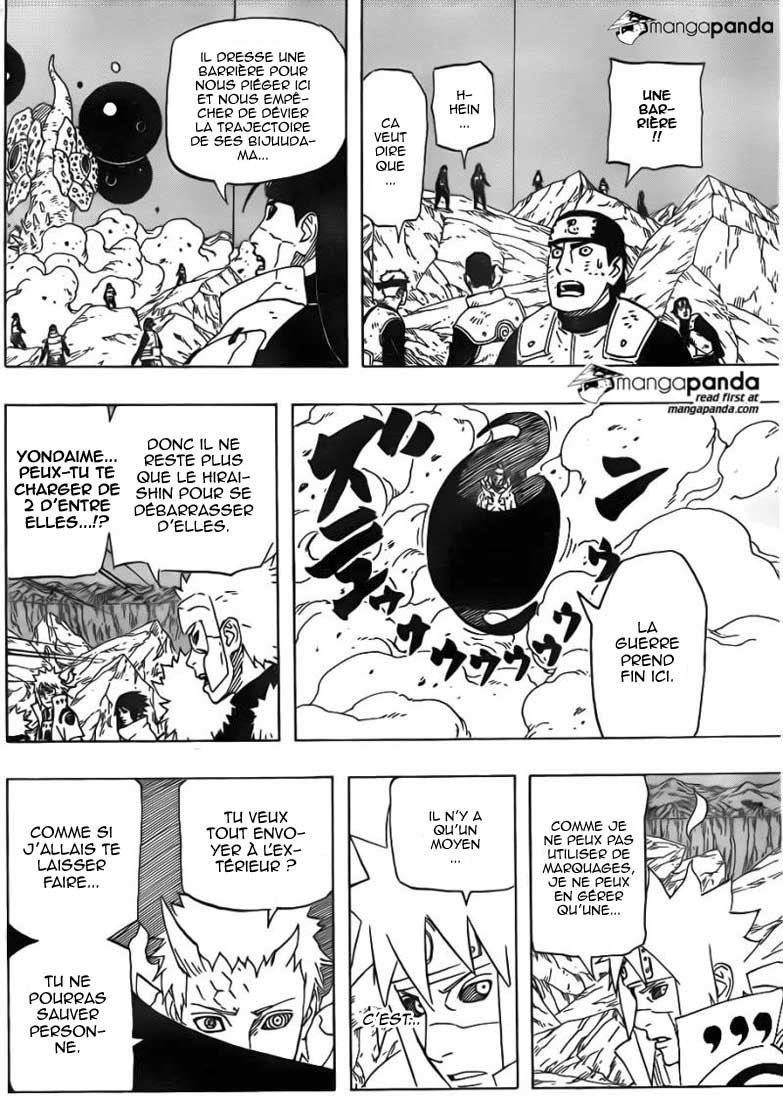 Lecture en ligne Naruto 643 page 12