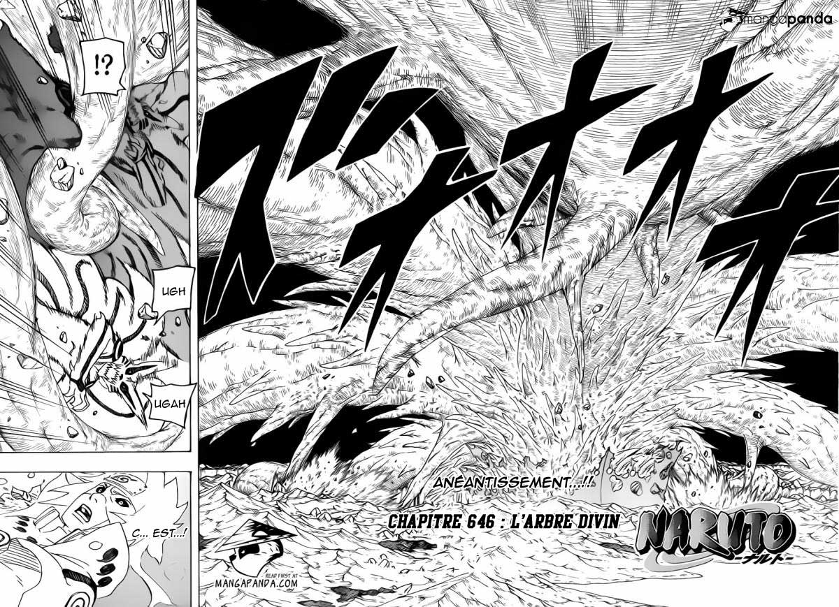 Lecture en ligne Naruto 646 page 3