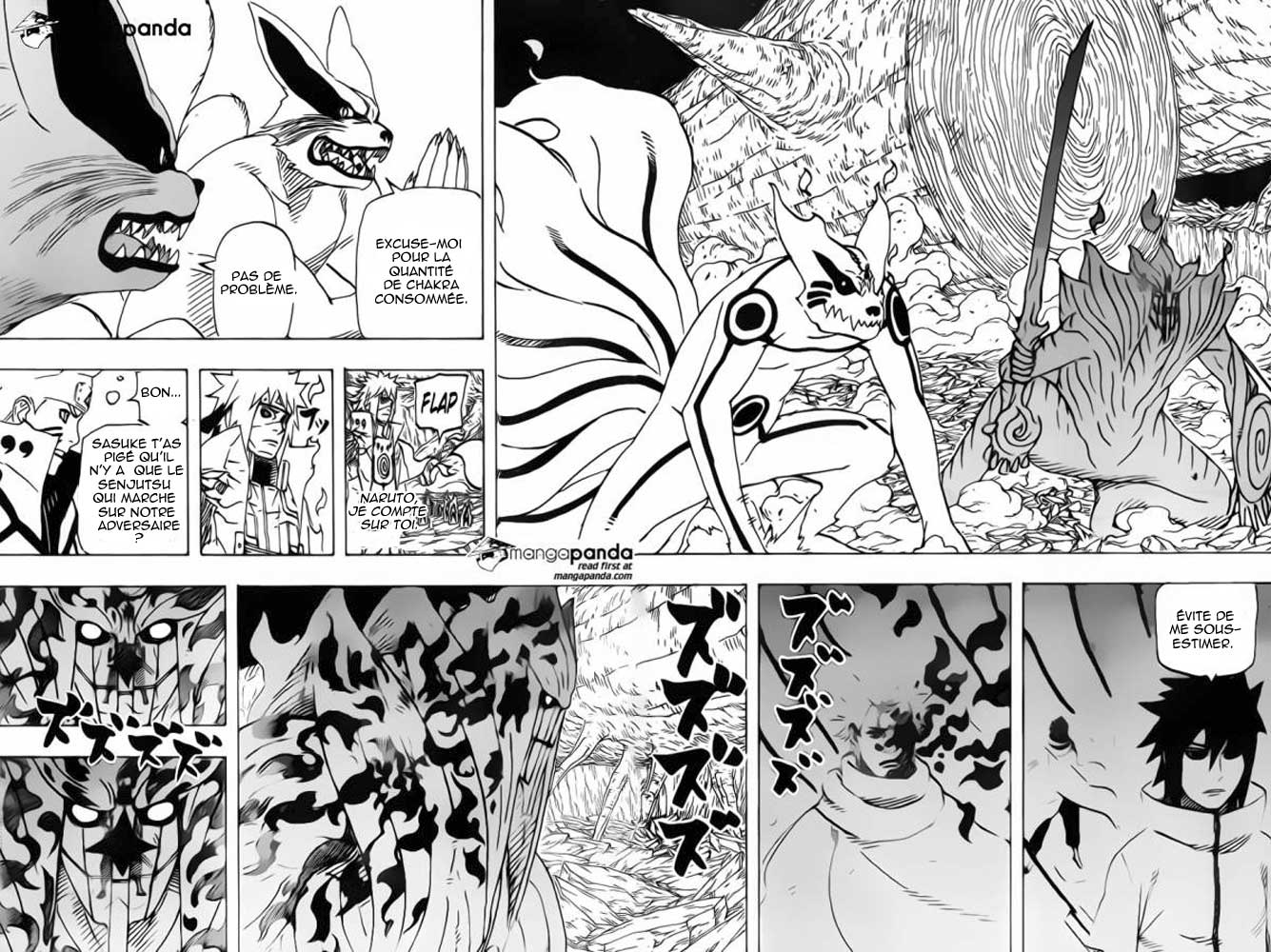 Lecture en ligne Naruto 648 page 3