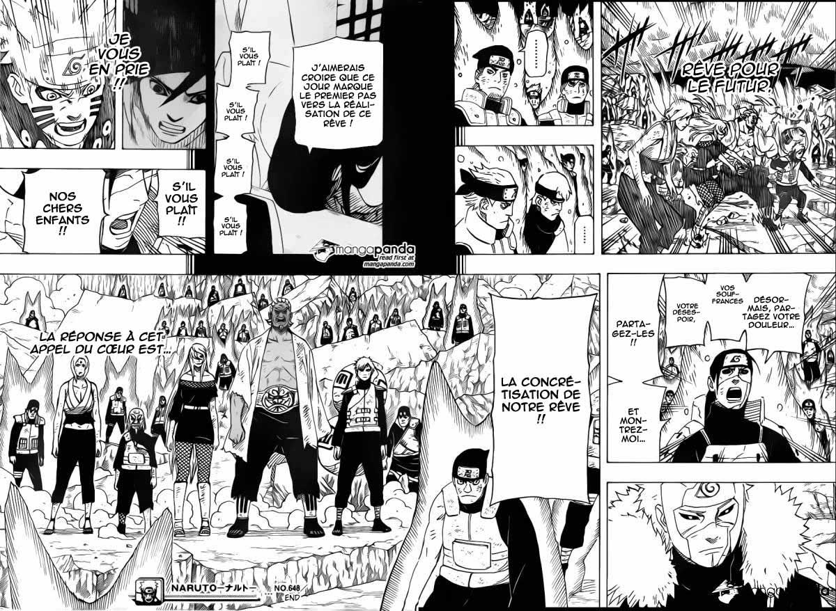 Lecture en ligne Naruto 648 page 14