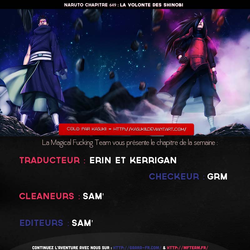 Lecture en ligne Naruto 649 page 1