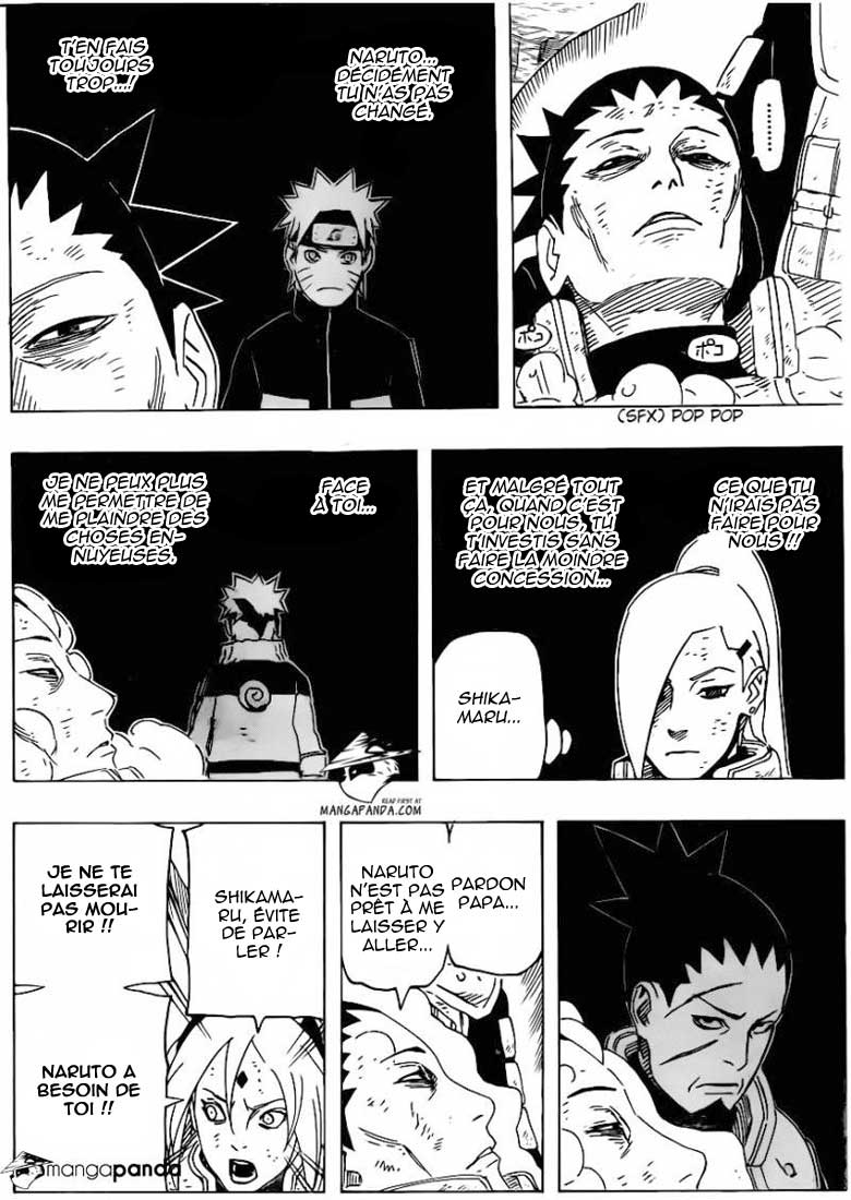 Lecture en ligne Naruto 649 page 9