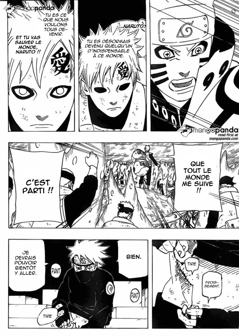 Lecture en ligne Naruto 649 page 17