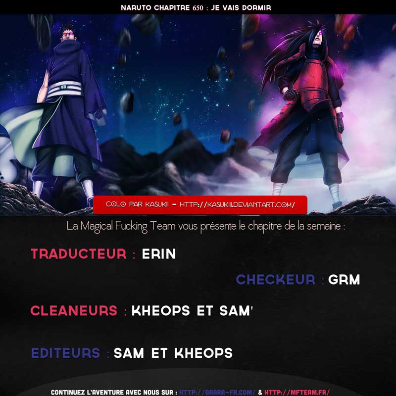 Lecture en ligne Naruto 650 page 1