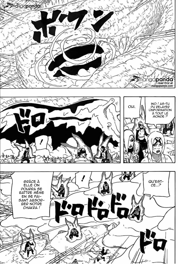 Lecture en ligne Naruto 650 page 8