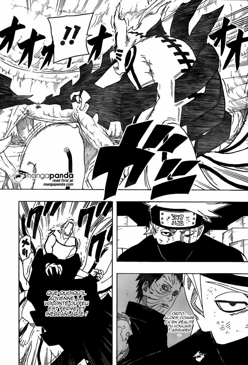 Lecture en ligne Naruto 650 page 11