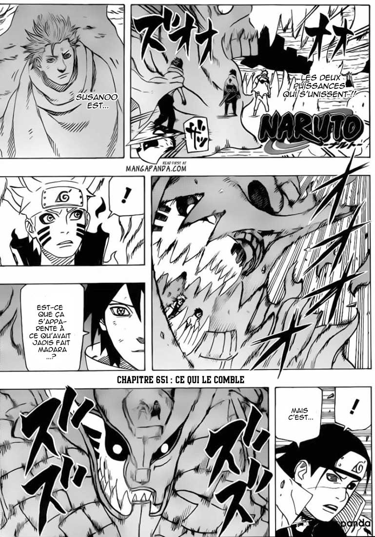 Lecture en ligne Naruto 651 page 2