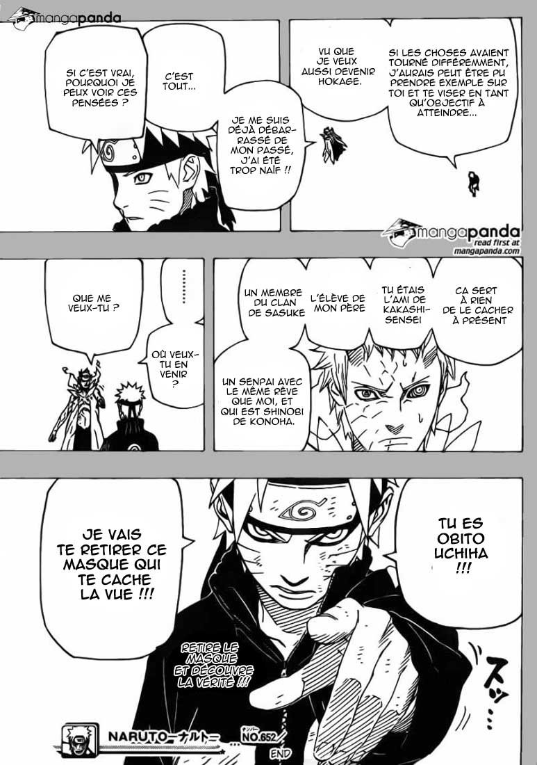 lecture en ligne Naruto 652 page 18