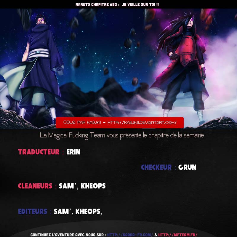 Lecture en ligne Naruto 653 page 1