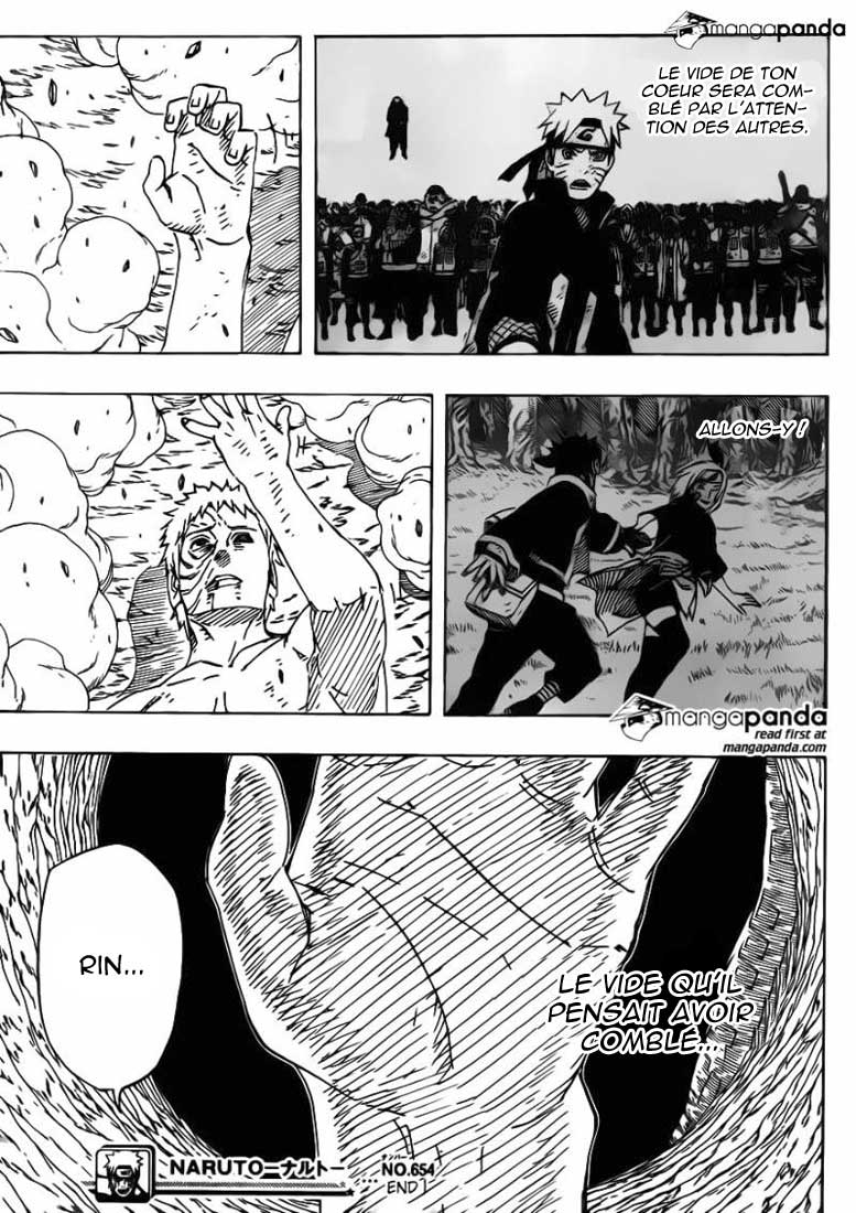Lecture en ligne Naruto 654 page 16