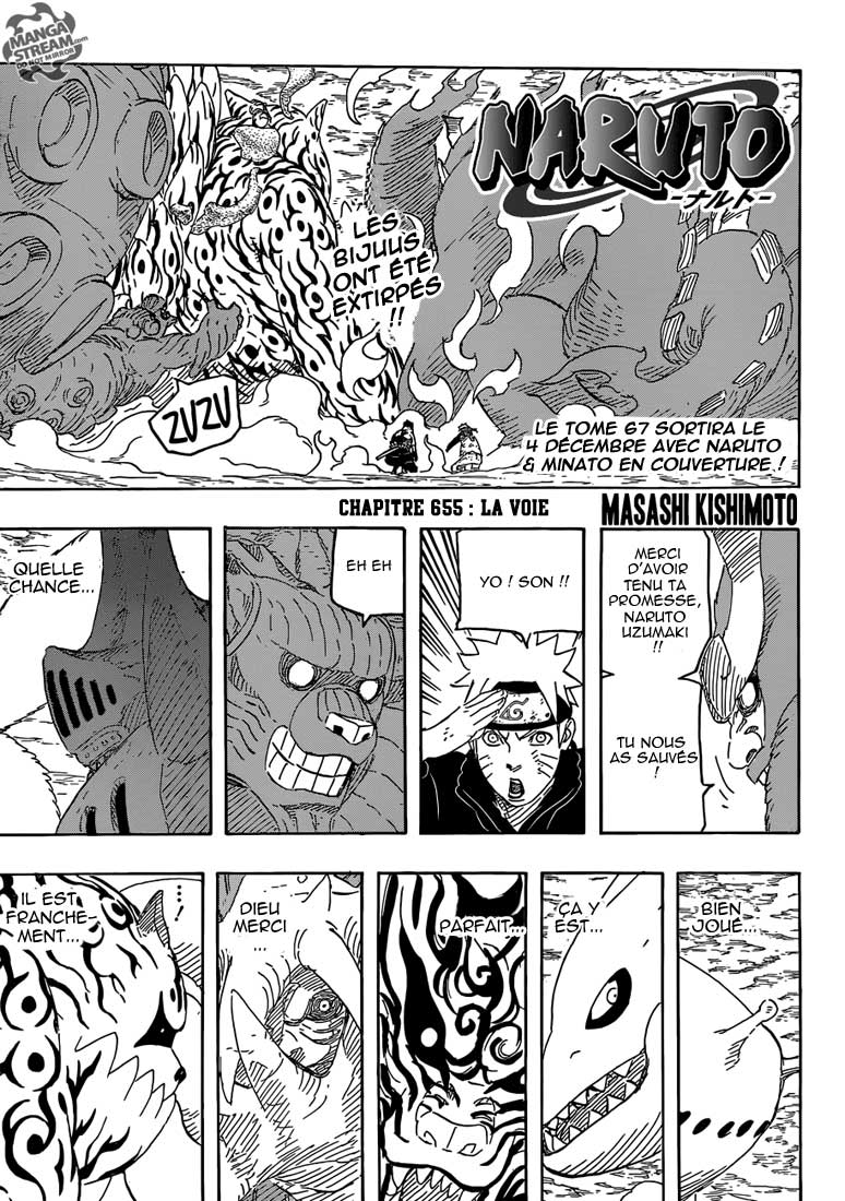 Lecture en ligne Naruto 655 page 2