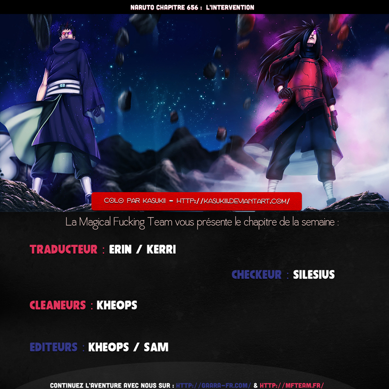 Lecture en ligne Naruto 656 page 1