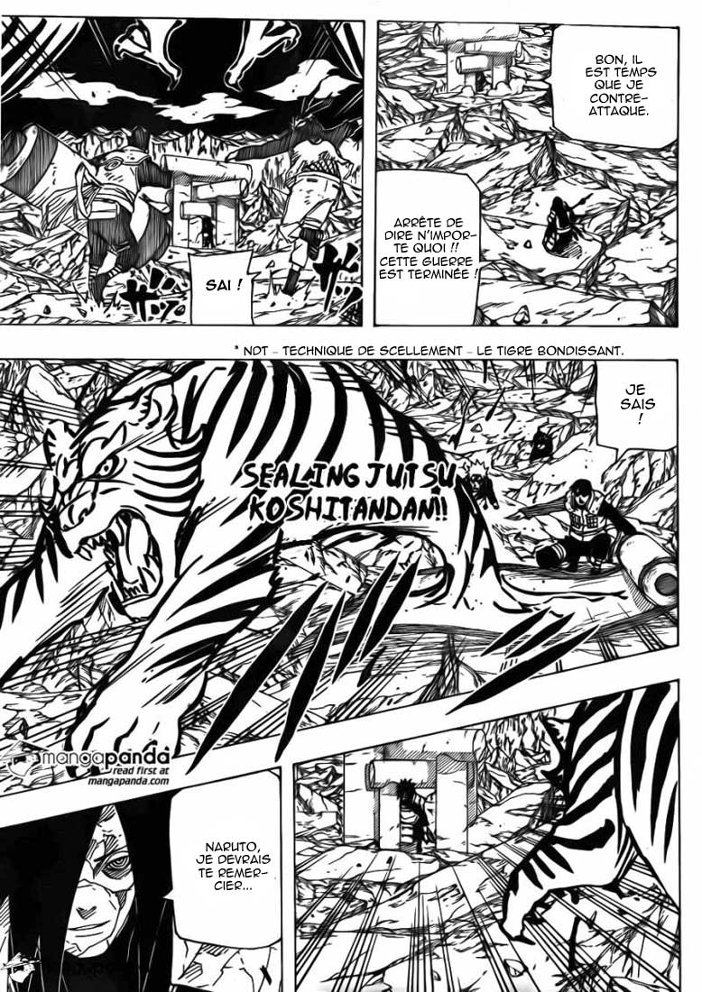 Lecture en ligne Naruto 656 page 16