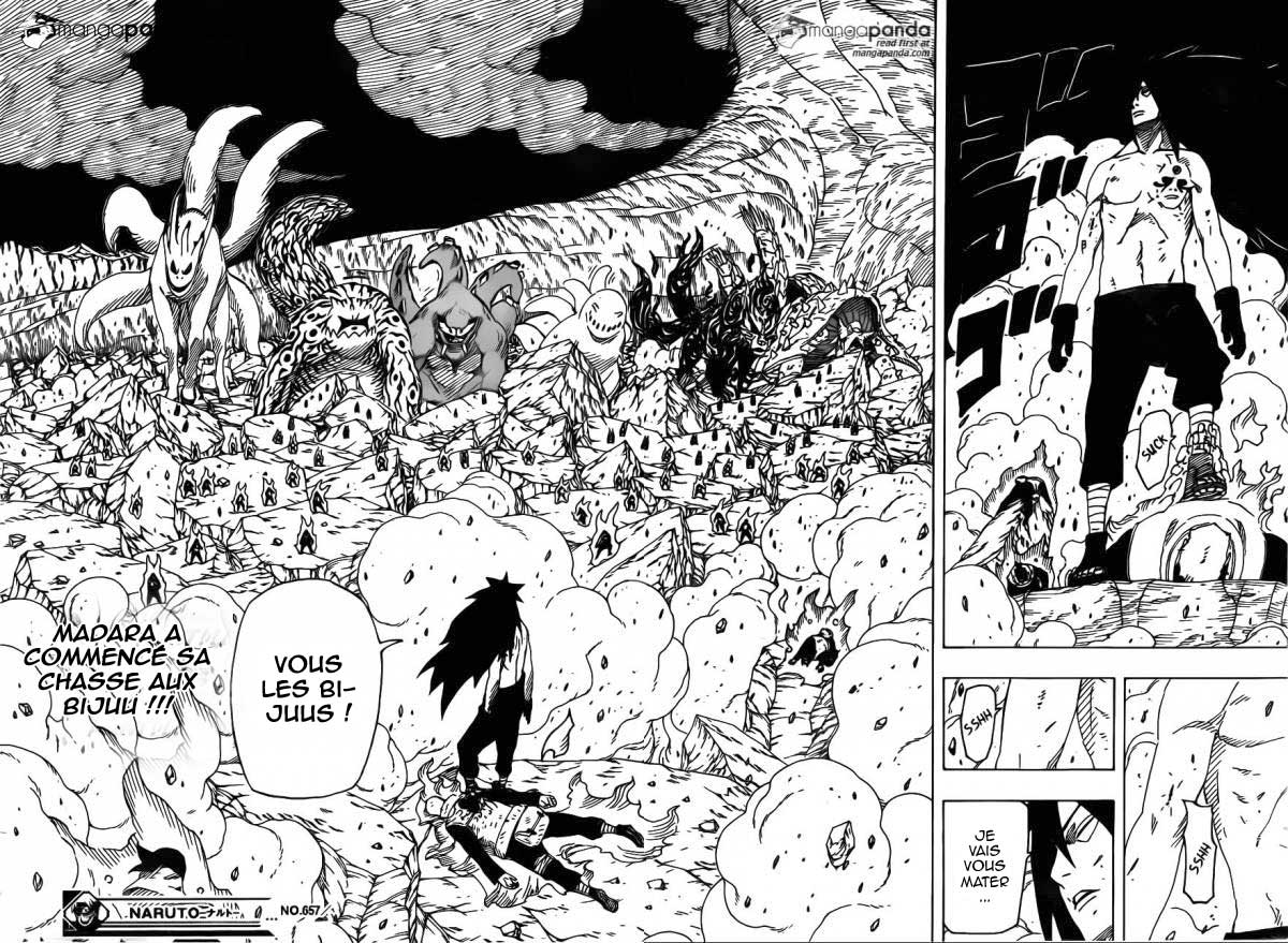 Lecture en ligne Naruto 657 page 17
