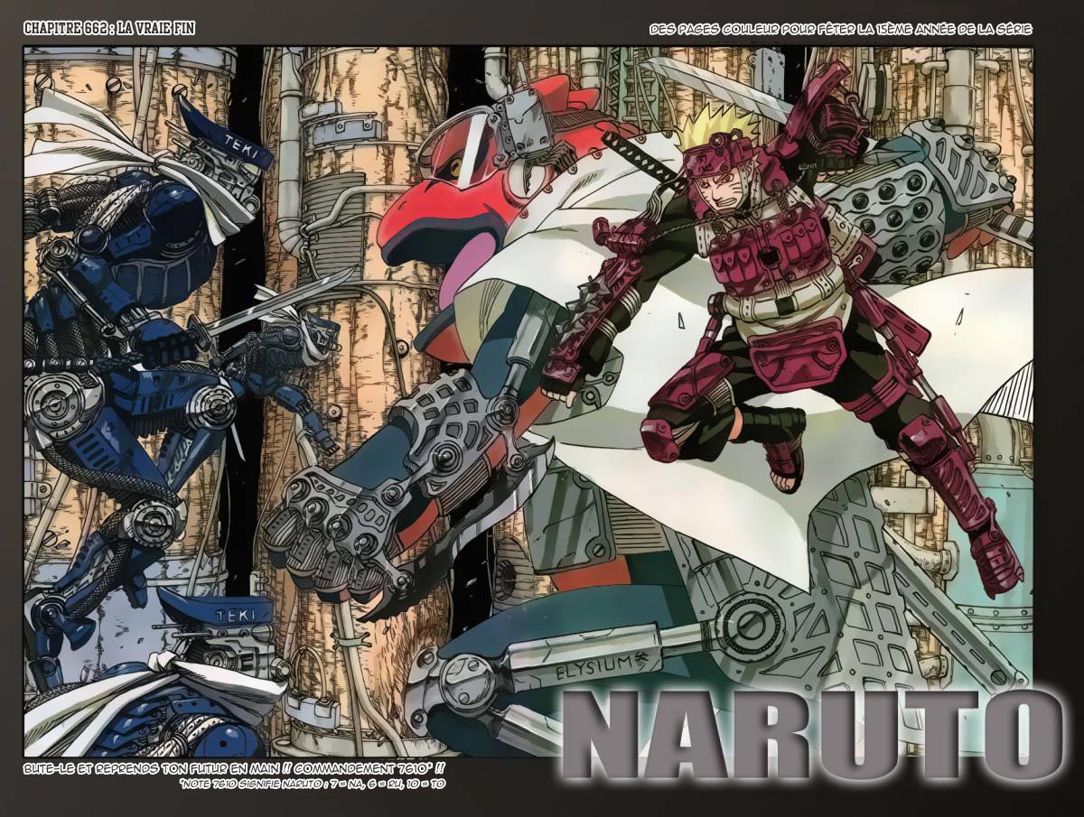 Lecture en ligne Naruto 662 page 3