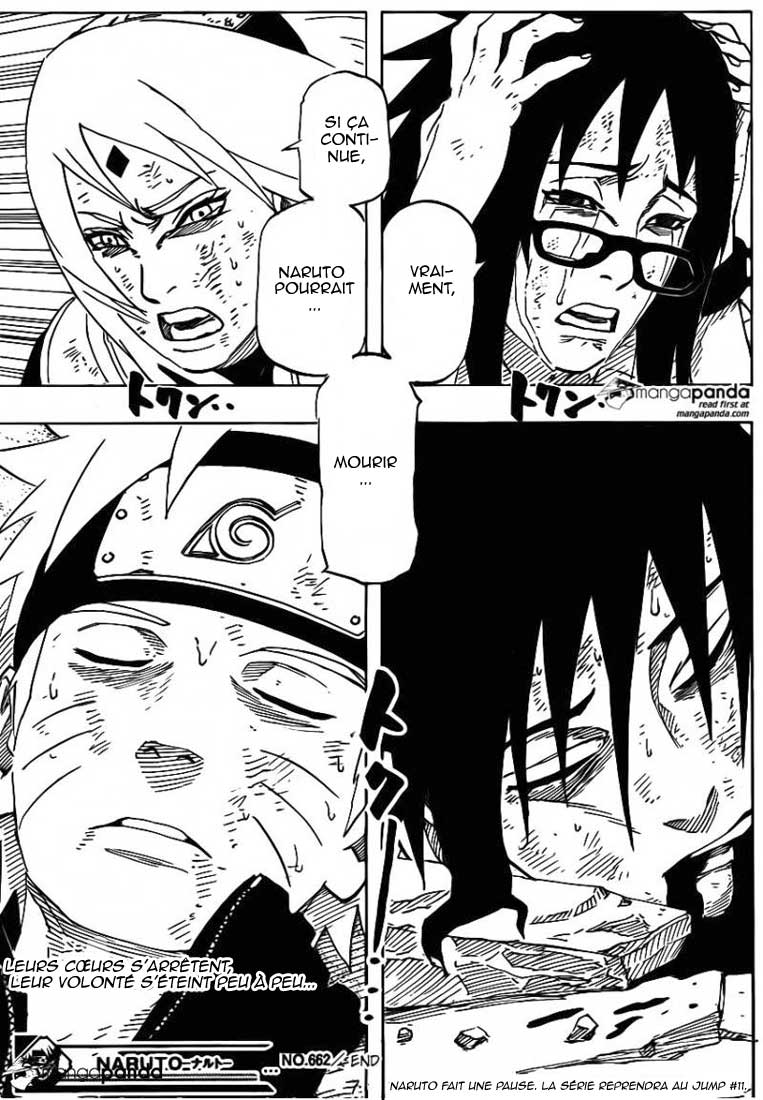 Lecture en ligne Naruto 662 page 19