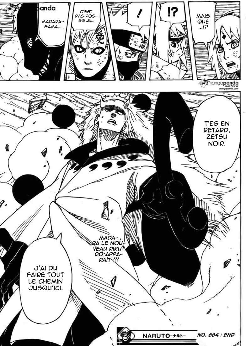 Lecture en ligne Naruto 664 page 17