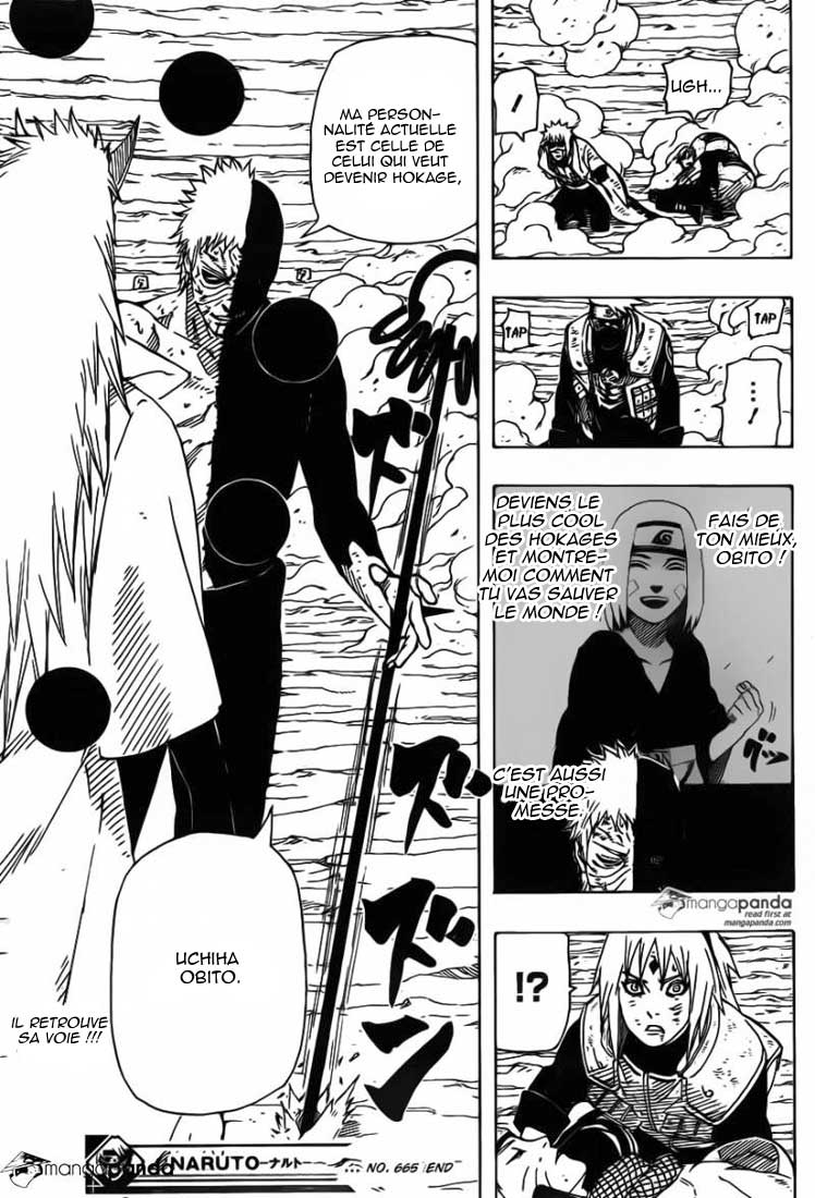 Lecture en ligne Naruto 665 page 18