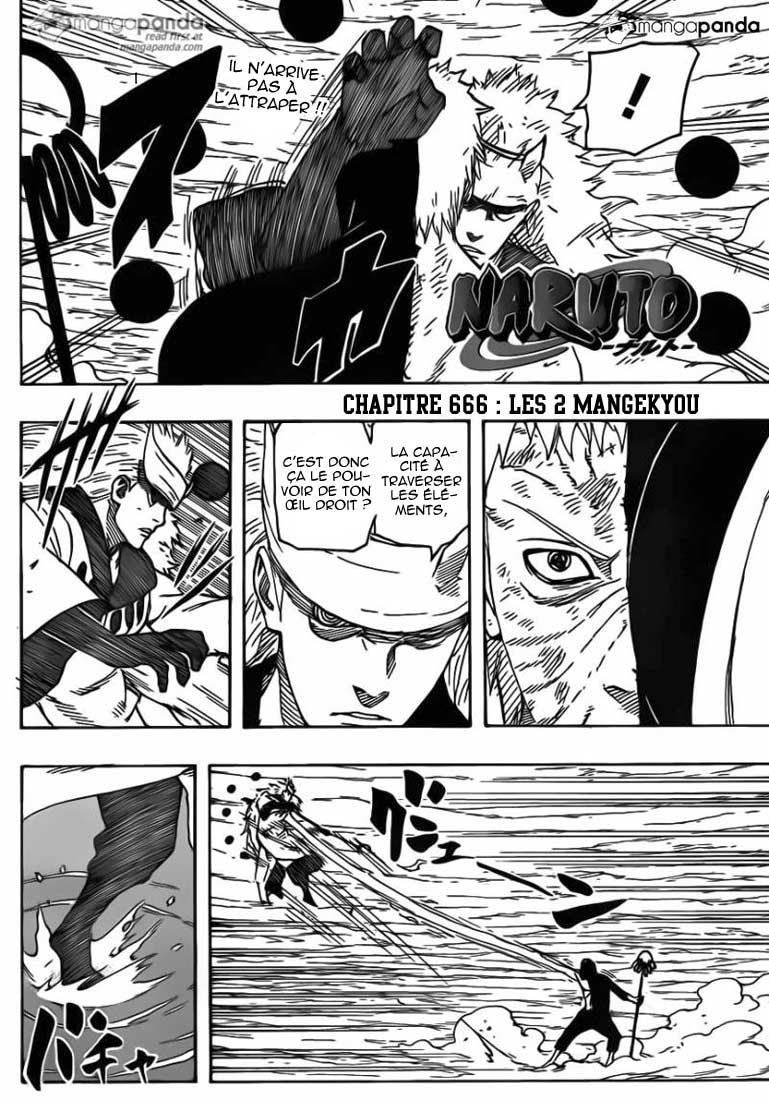 Lecture en ligne Naruto 666 page 3