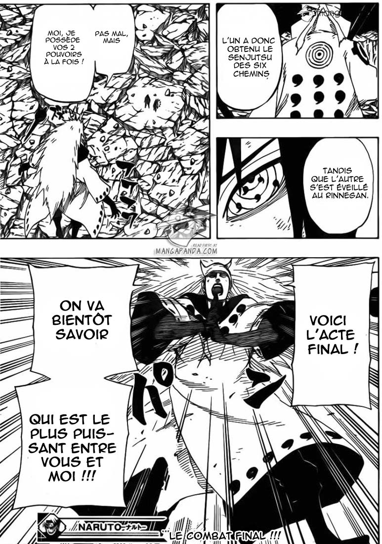 Lecture en ligne Naruto 673 page 17