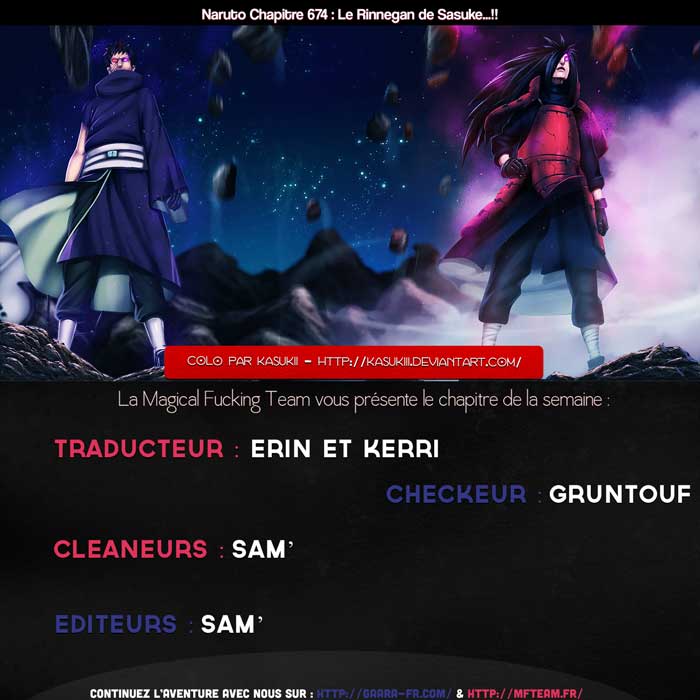 Lecture en ligne Naruto 674 page 1