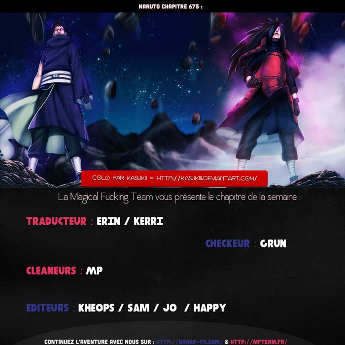 Lecture en ligne Naruto 675 page 1