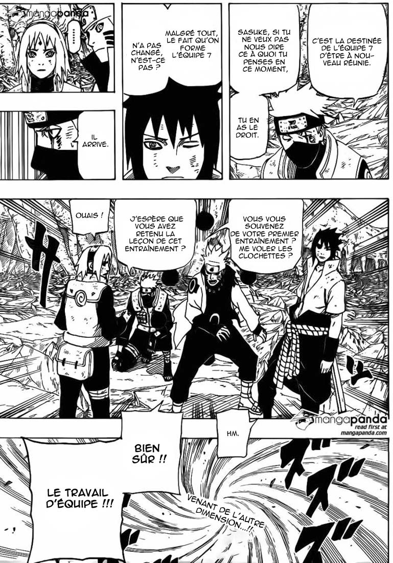 Lecture en ligne Naruto 675 page 18