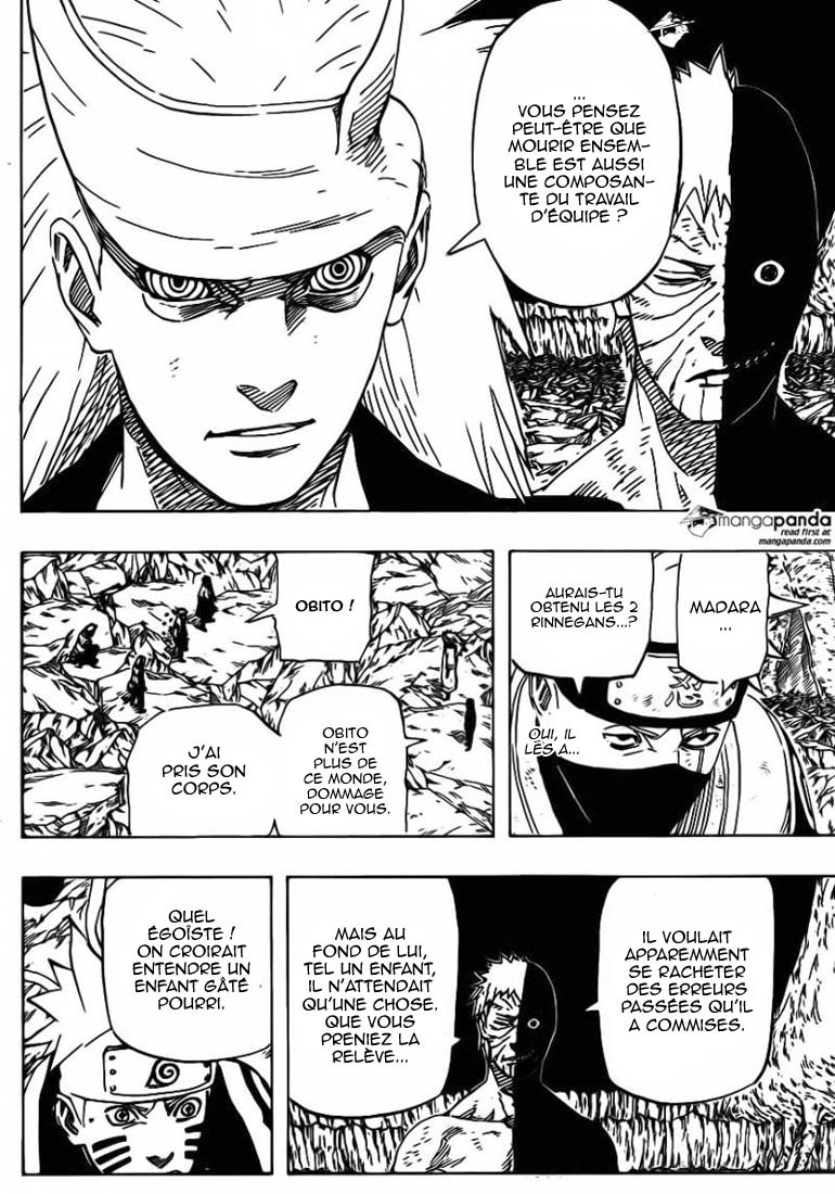 Lecture en ligne Naruto 676 page 3