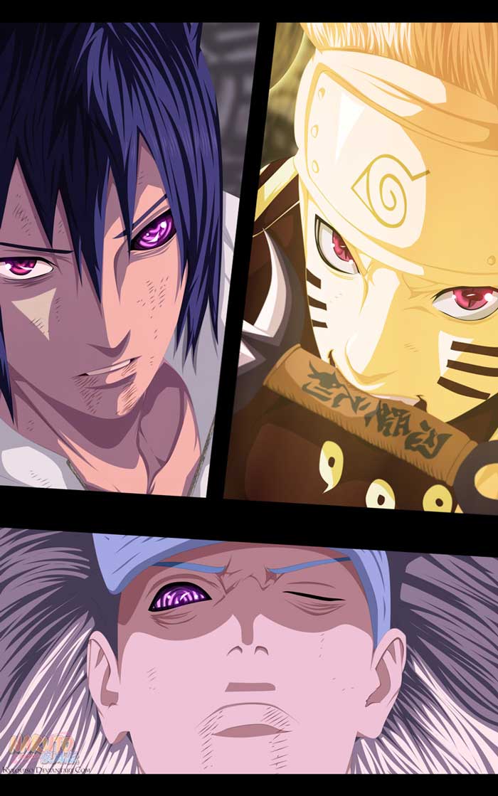 Lecture en ligne Naruto 676 page 19