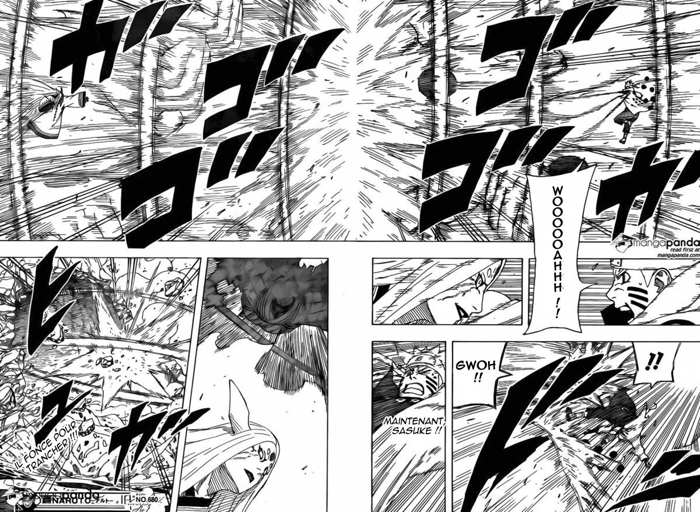Lecture en ligne Naruto 680 page 16