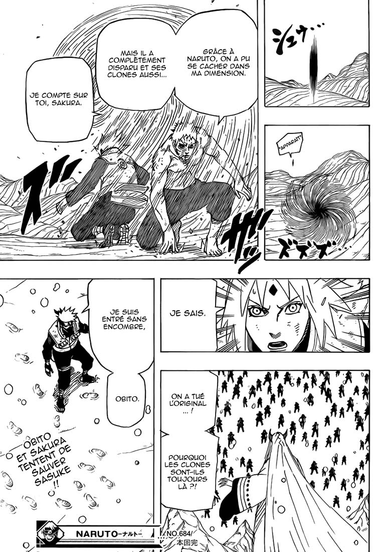 Lecture en ligne Naruto 684 page 17