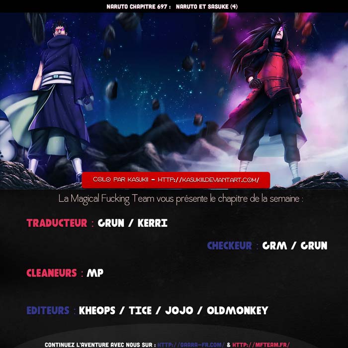 Lecture en ligne Naruto 697 page 1