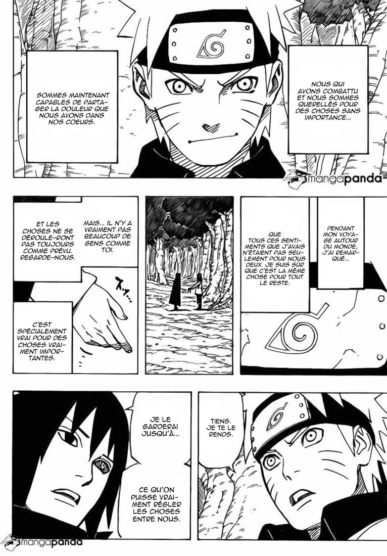 Lecture en ligne Naruto 699 page 19