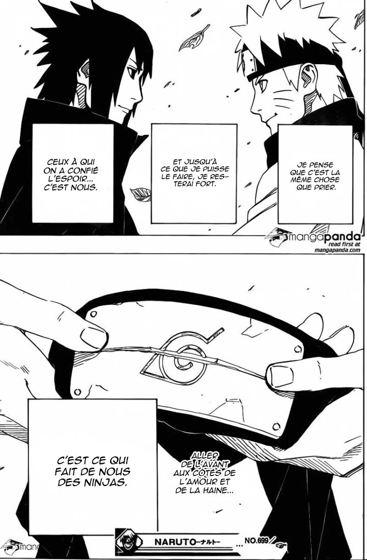 Lecture en ligne Naruto 699 page 20