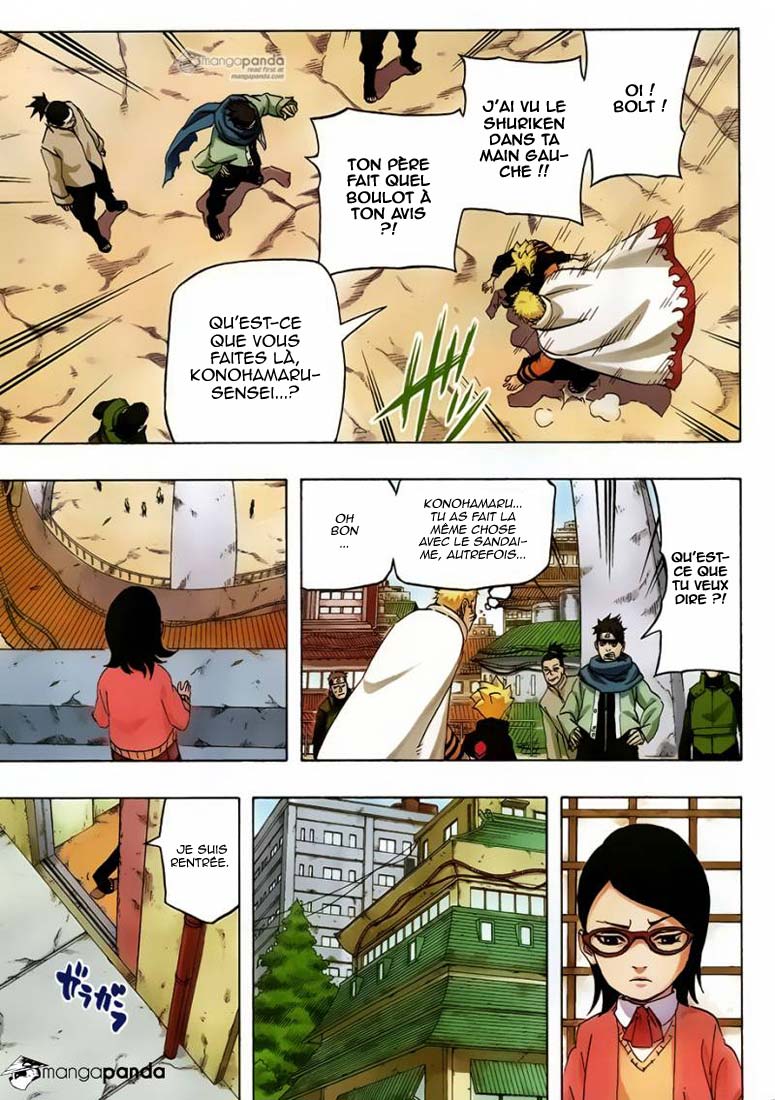 Lecture en ligne Naruto 700 page 17