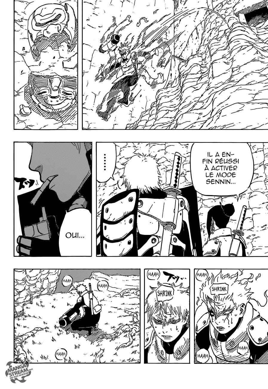 Lecture en ligne Naruto 701 page 40