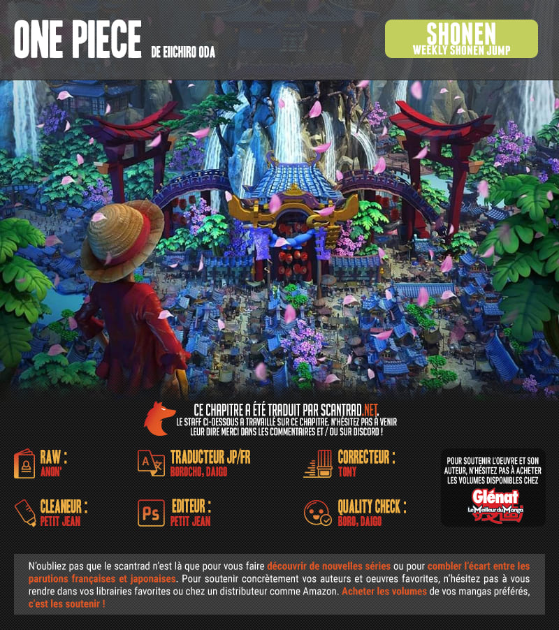 Lecture en ligne One Piece 1001 page 2