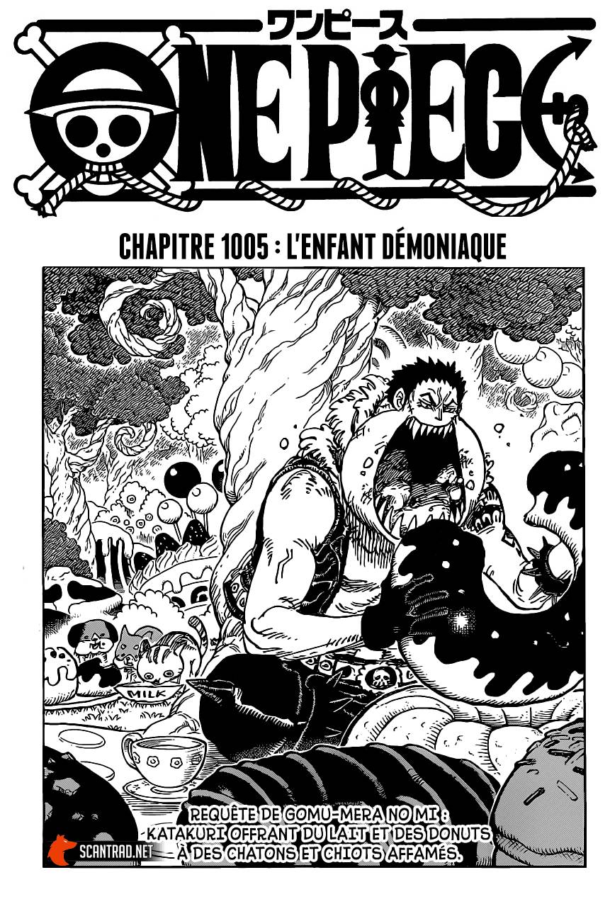 Lecture en ligne One Piece 1005 page 1