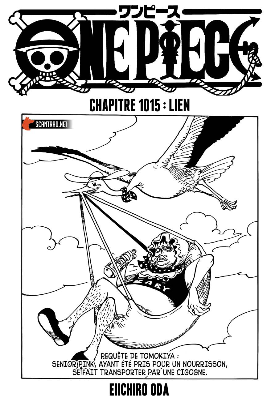 Lecture en ligne One Piece 1015 page 1