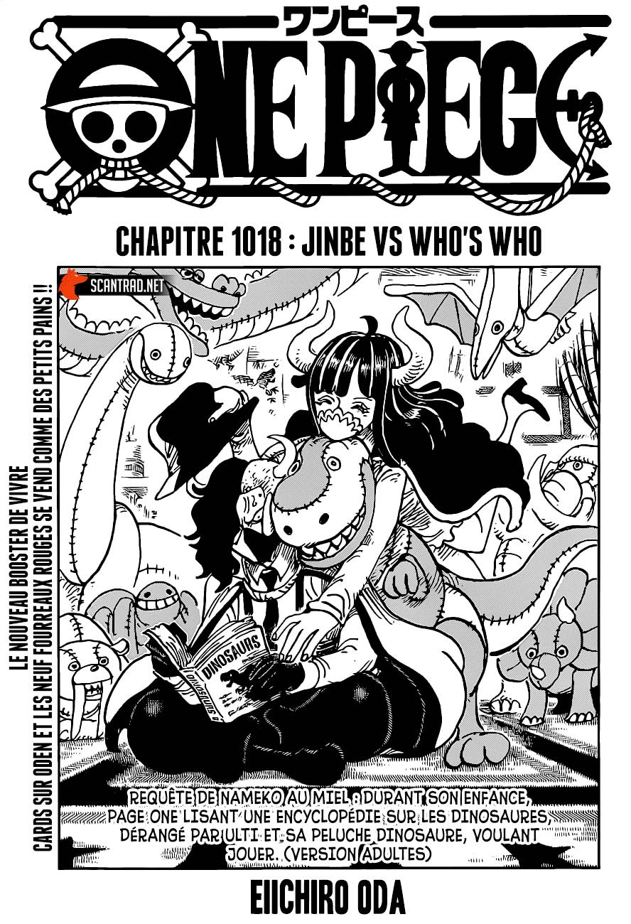 SPOIL MANGA ONE PIECE CHAPTER 1020! / Colors in Anime Style : r/OnePiece