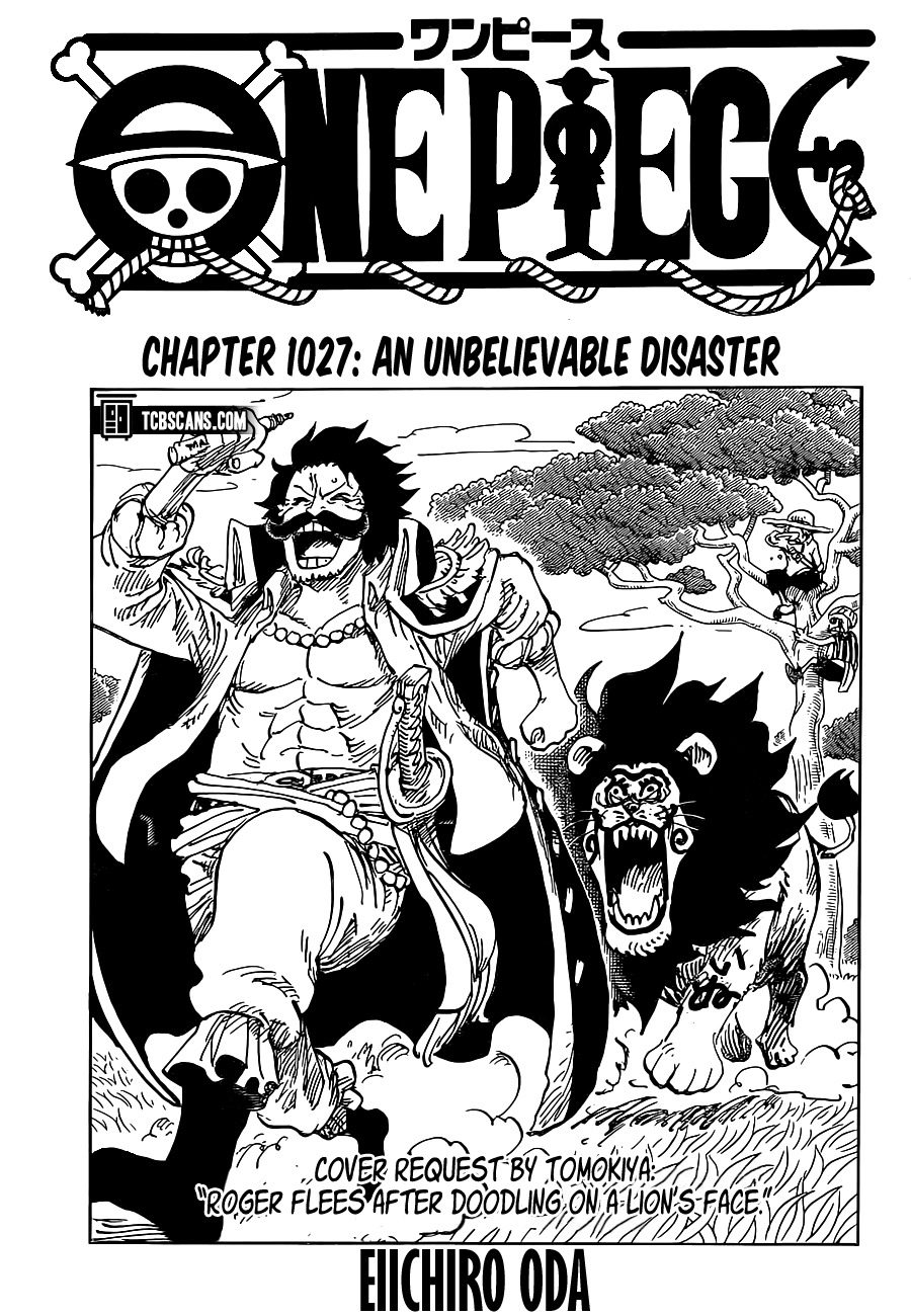 Lecture en ligne One Piece 1027 page 1