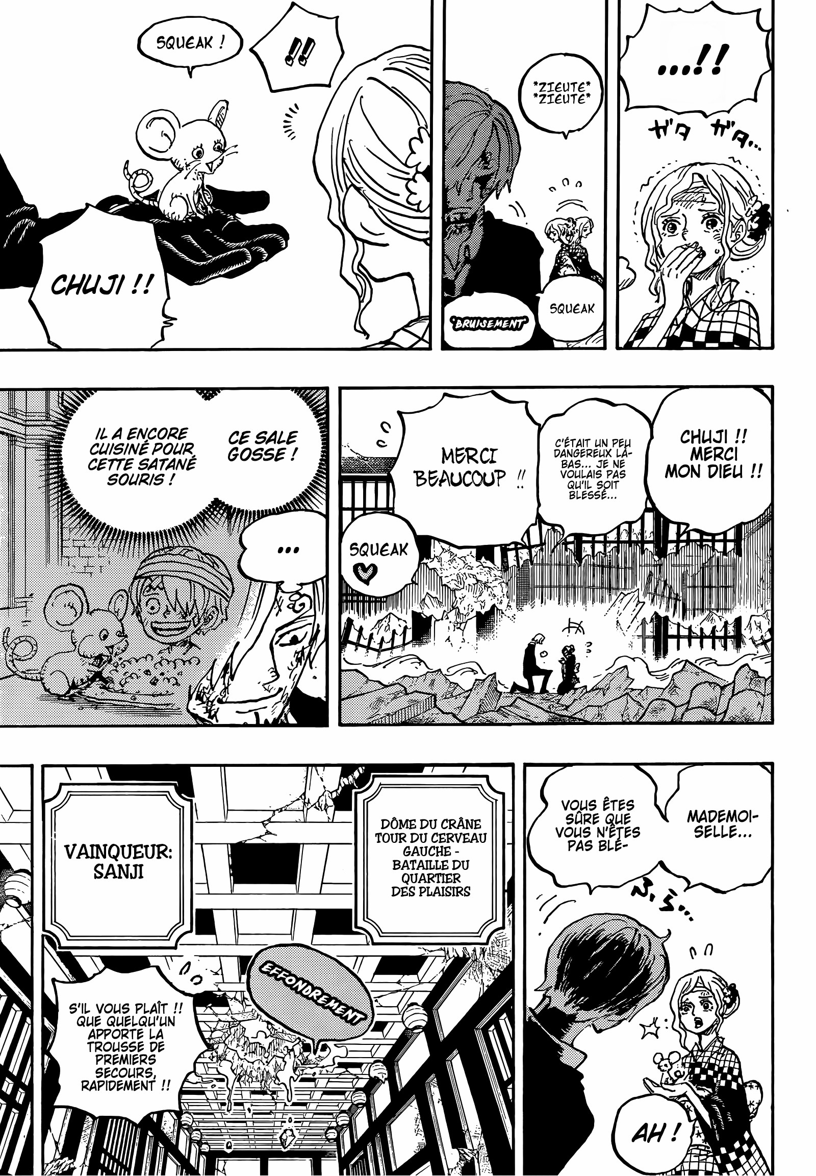 Lecture en ligne One Piece 1035 page 3