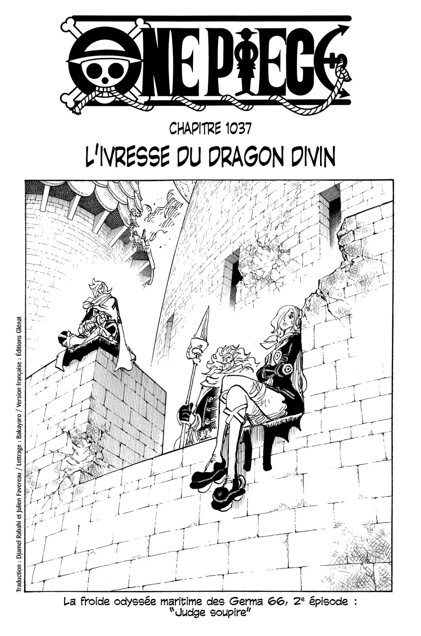 Lecture en ligne One Piece 1037 page 1