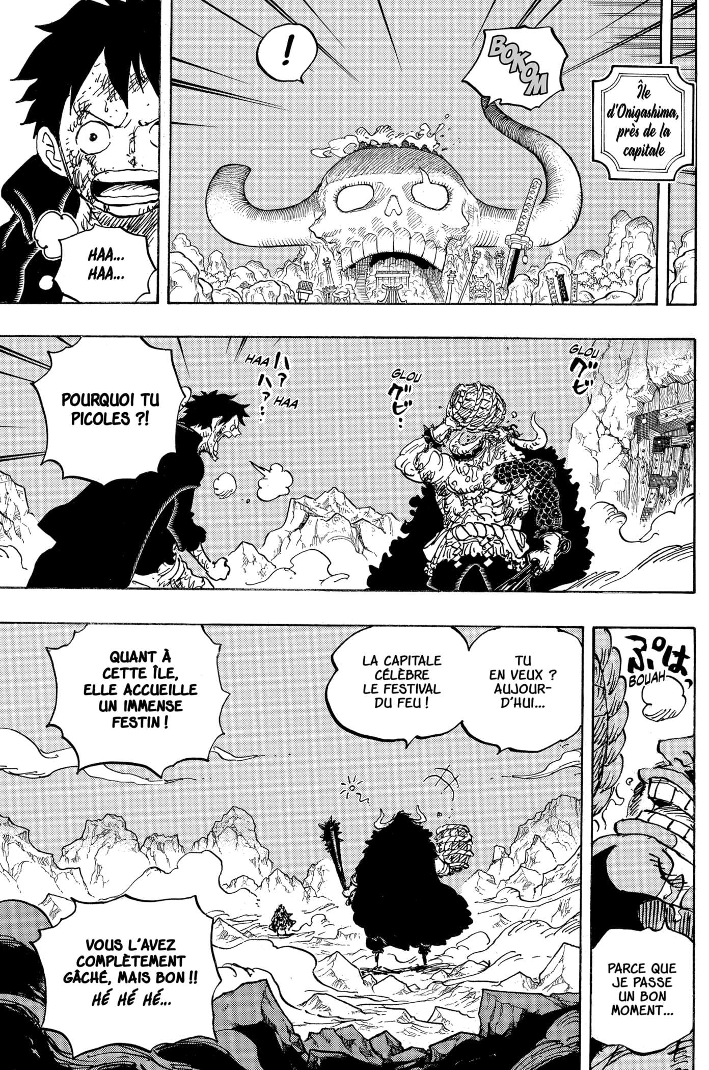 Lecture en ligne One Piece 1037 page 3