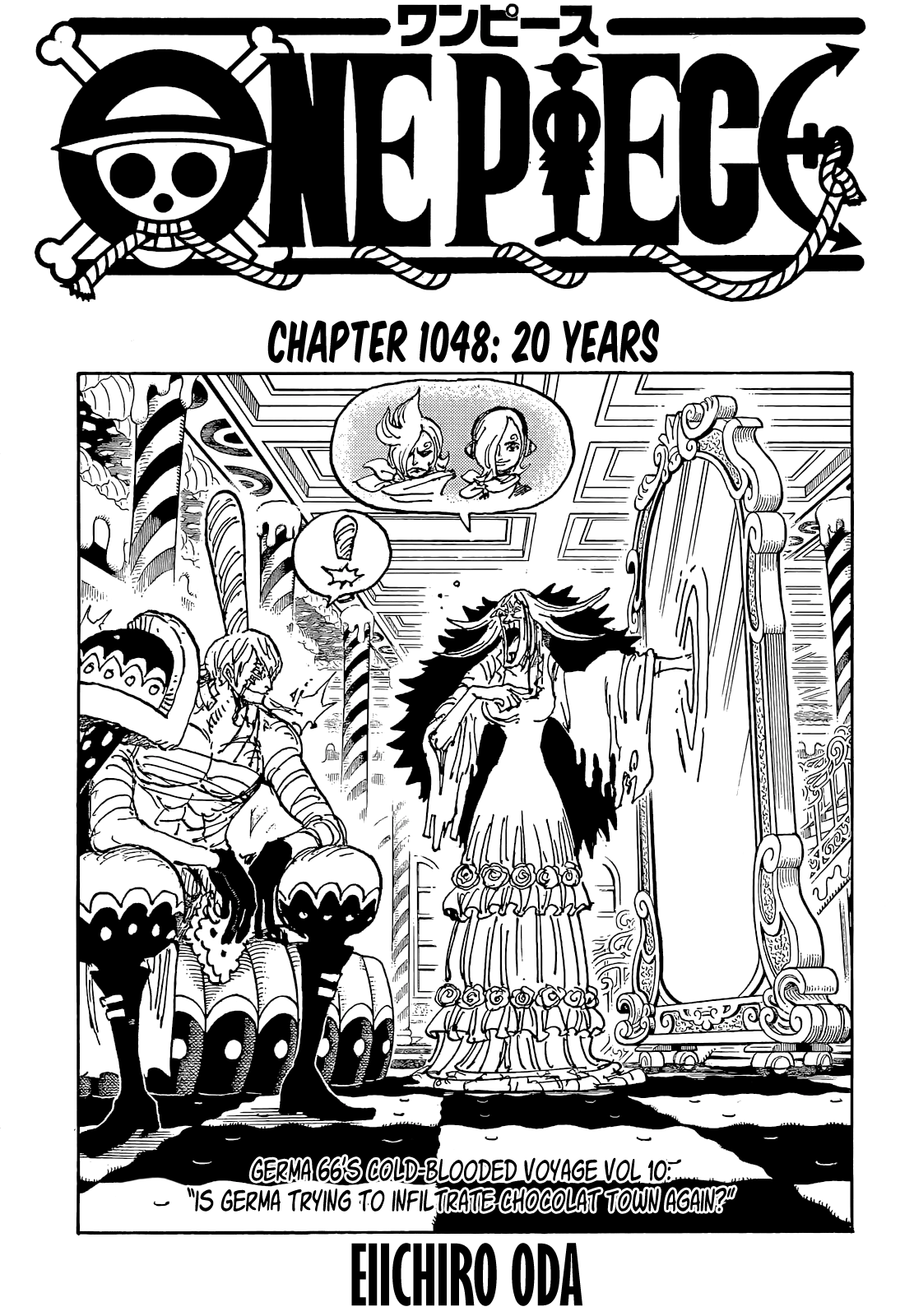 Lecture en ligne One Piece 1048 page 1
