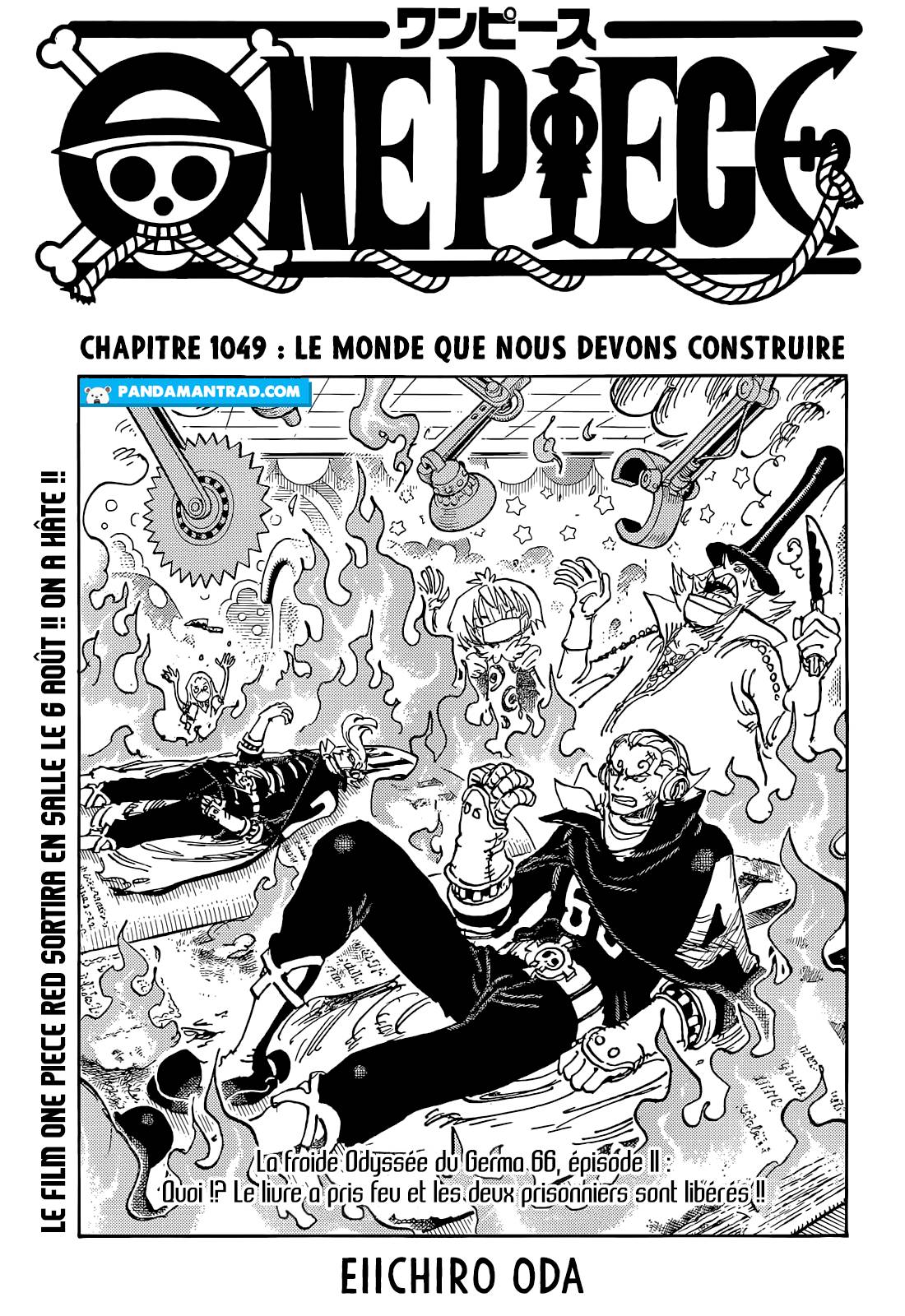 Lecture en ligne One Piece 1049 page 1