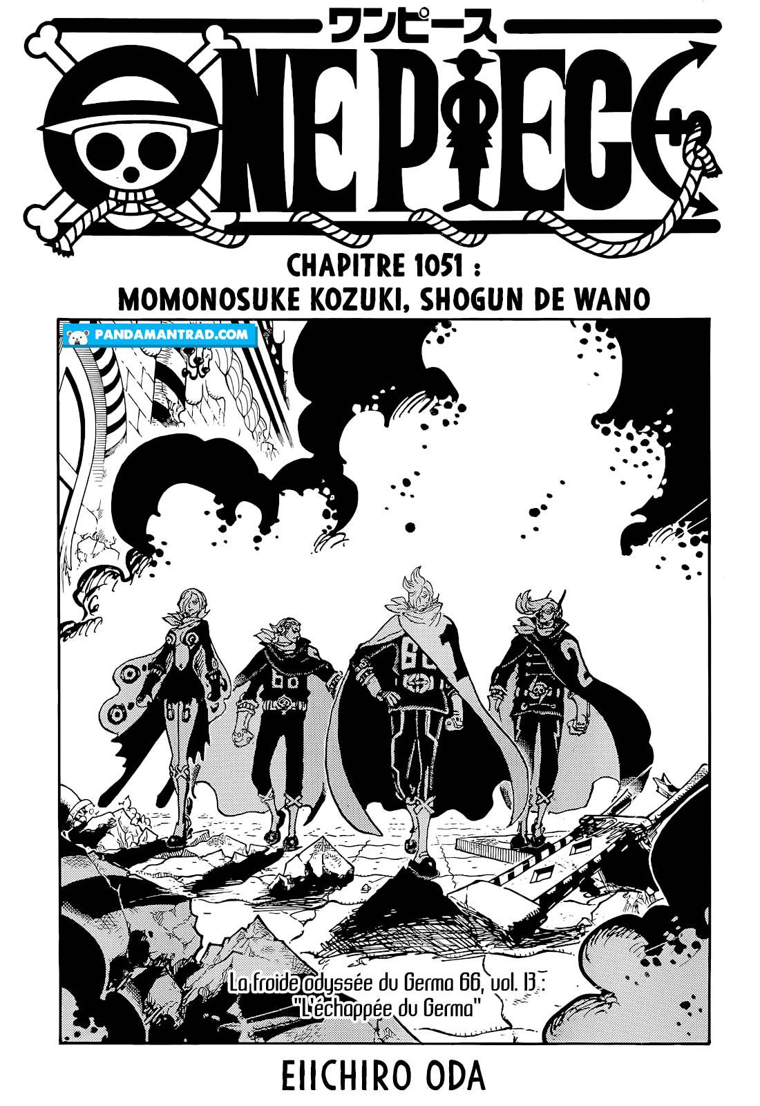 Lecture en ligne One Piece 1051 page 1