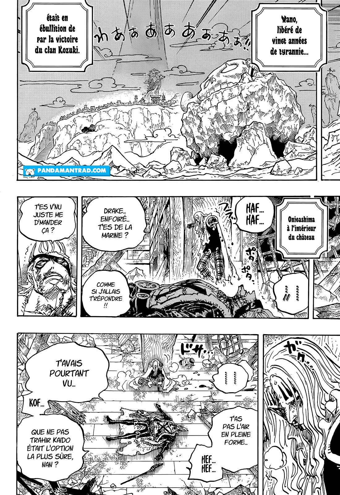 Lecture en ligne One Piece 1052 page 4