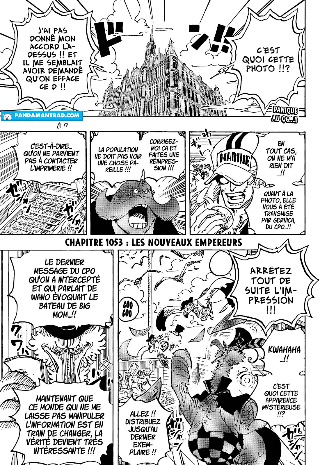 Lecture en ligne One Piece 1053 page 3