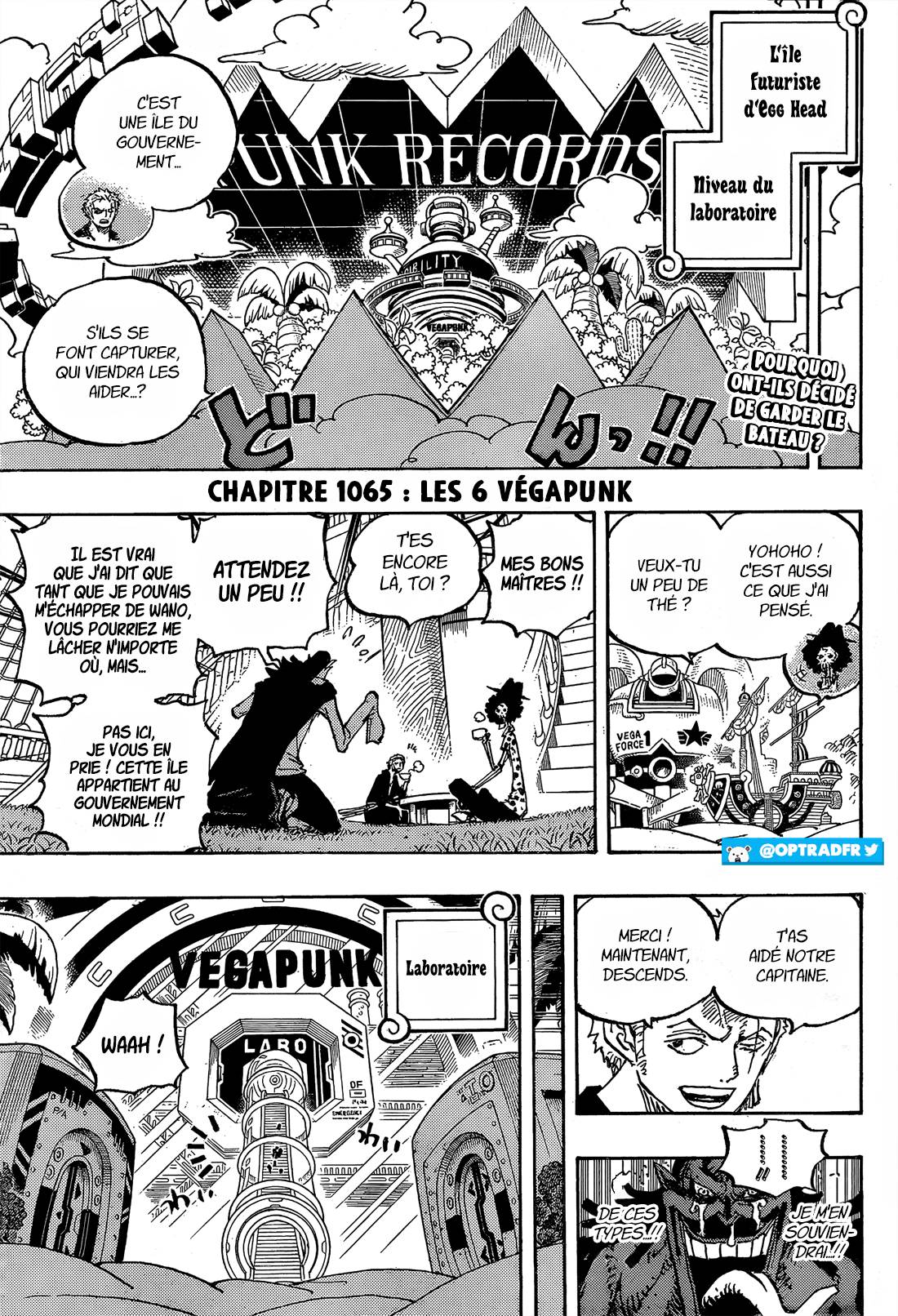 Lecture en ligne One Piece 1065 page 3
